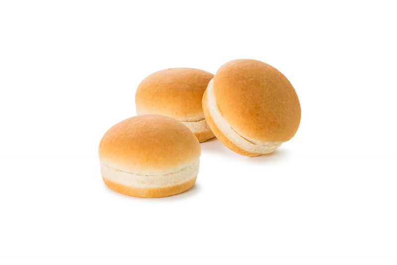 Mini pão hambúrguer